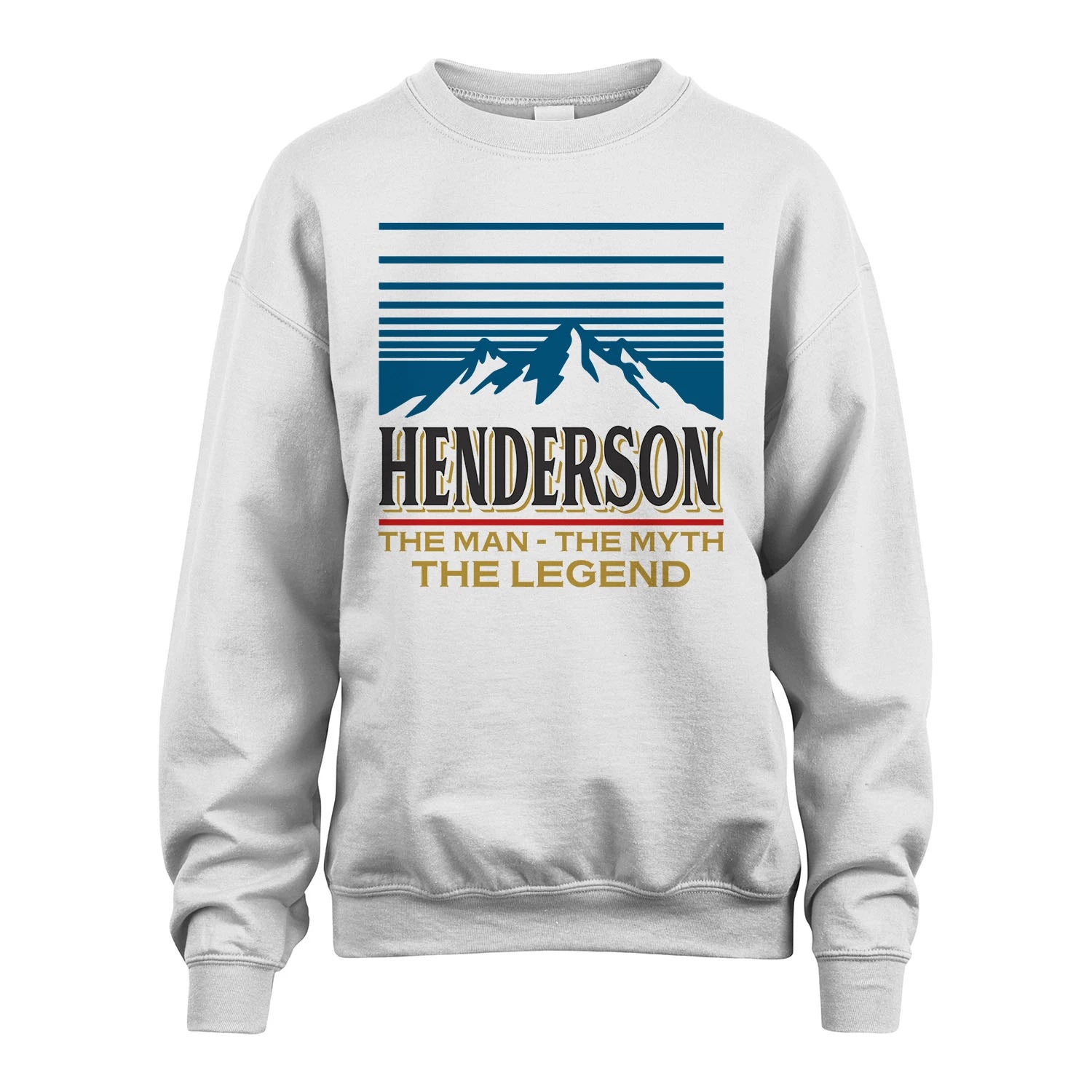 The Man The Myth The Legend Vintage Mountain Shirt HENDERSON M1-19