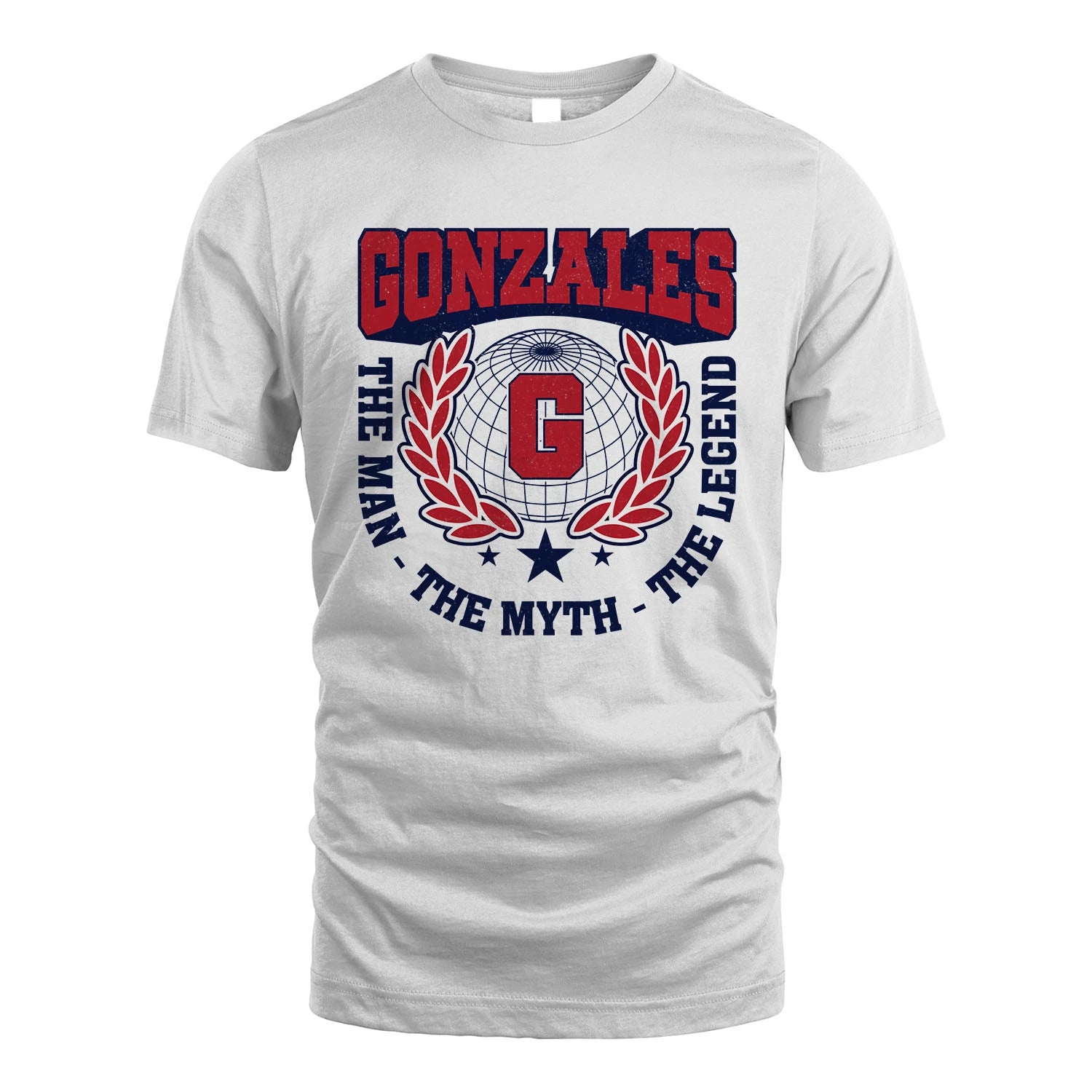 The Man The Myth The Legend Logo Shirt GONZALES M1-30