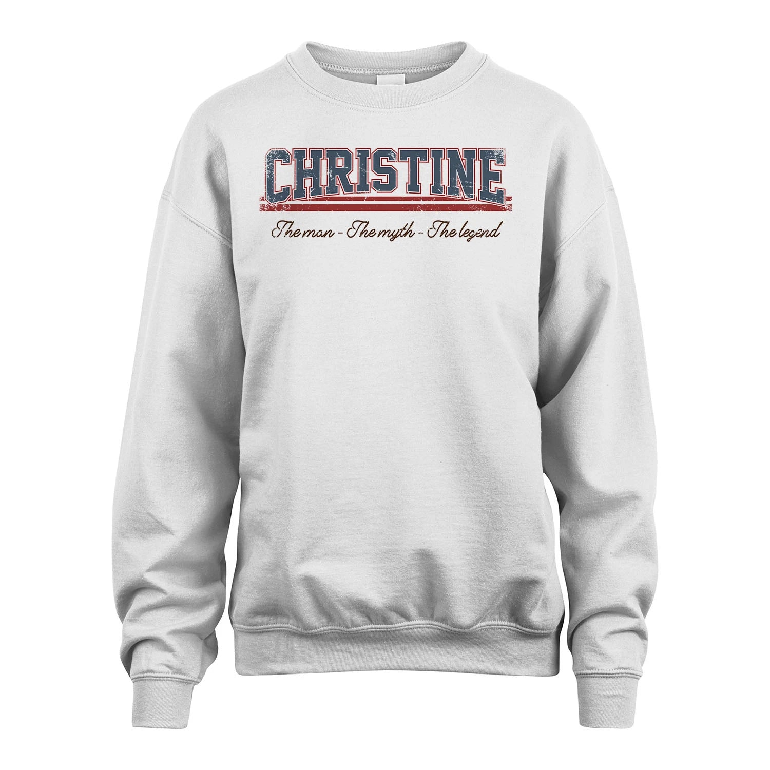 The Man The Myth The Legend Vintage Shirt CHRISTINE M1-6
