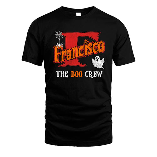 The Boo Crew Halloween Custom Name Shirt FRANCISCO M1-22