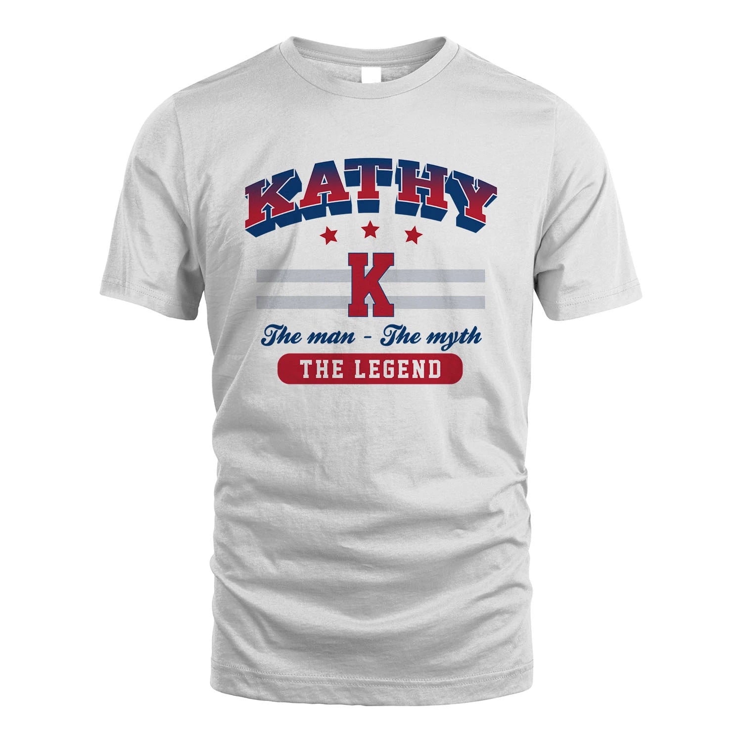 The Man The Myth The Legend With Your Name Shirt KATHY M1-35