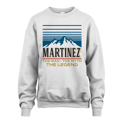 The Man The Myth The Legend Vintage Mountain Shirt MARTINEZ M1-19