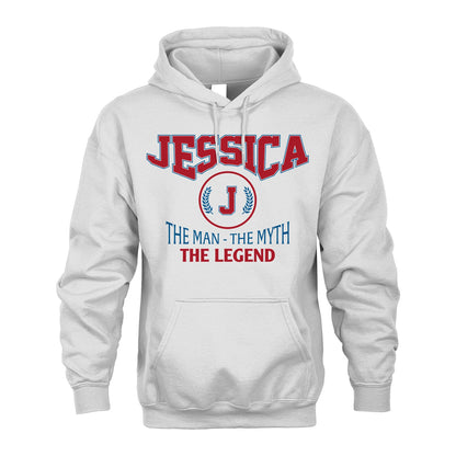 The Man The Myth The Legend Jet Style Shirt JESSICA M1-9