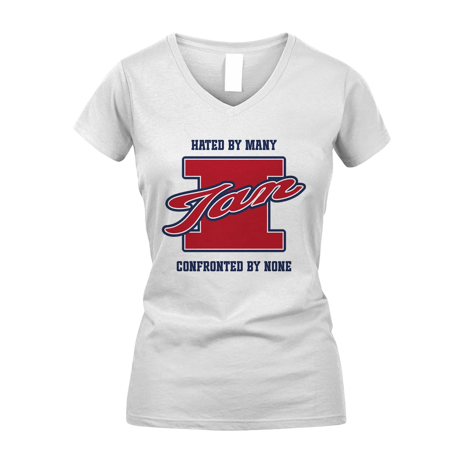 Hated By Many Confronted By None Personalized Name Shirt IAN M1-8