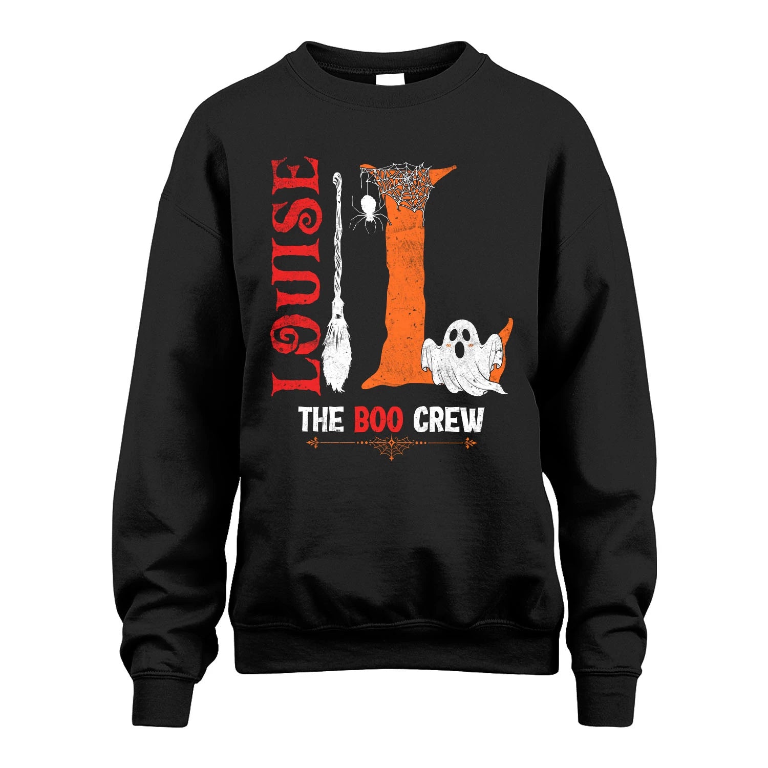 The Boo Crew Halloween With Your Name Shirt LOUISE M1-23
