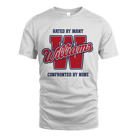 Hated By Many Confronted By None Personalized Name Shirt WILLIAMS M1-8