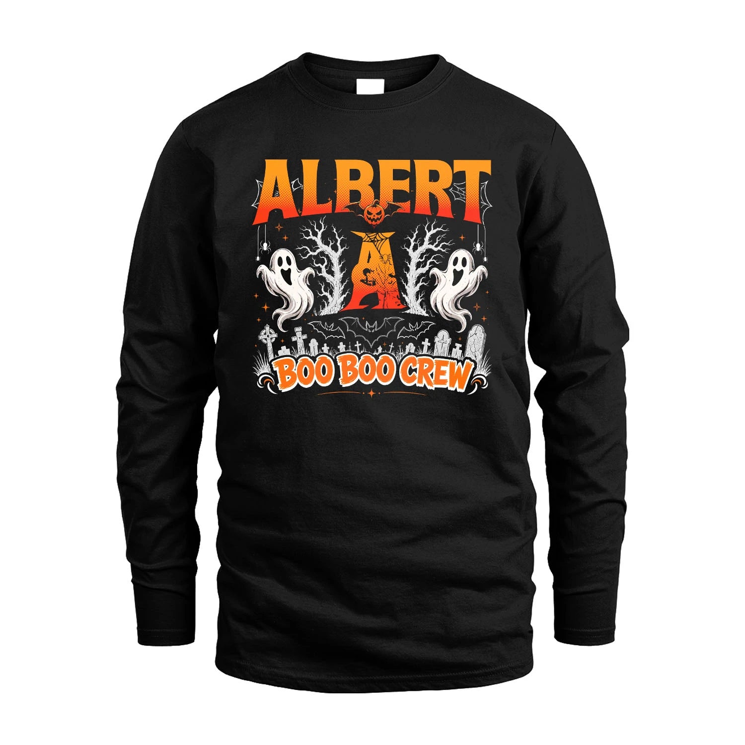 Boo Boo Crew Halloween Custom Name Shirt ALBERT M1-28
