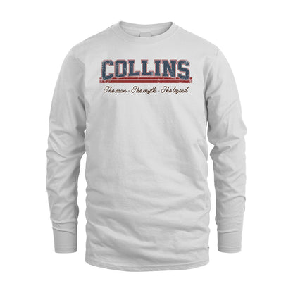 The Man The Myth The Legend Vintage Shirt COLLINS M1-6