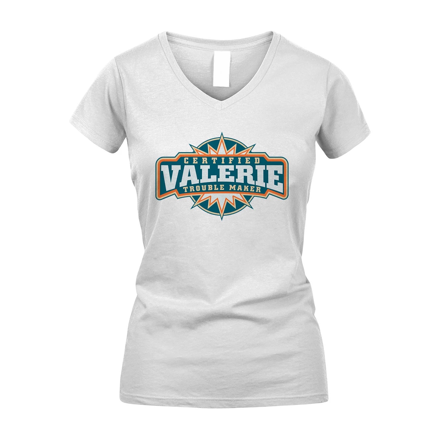 Certified Your Name Trouble Maker Shirt VALERIE M1-36