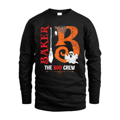 The Boo Crew Halloween With Your Name Shirt BAKER M1-23