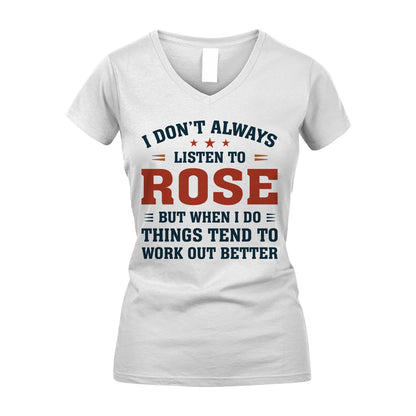 I Don't Always Listen To... ROSE M1-2