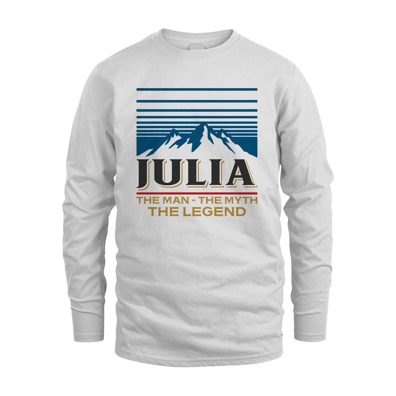 The Man The Myth The Legend Vintage Mountain Shirt JULIA M1-19