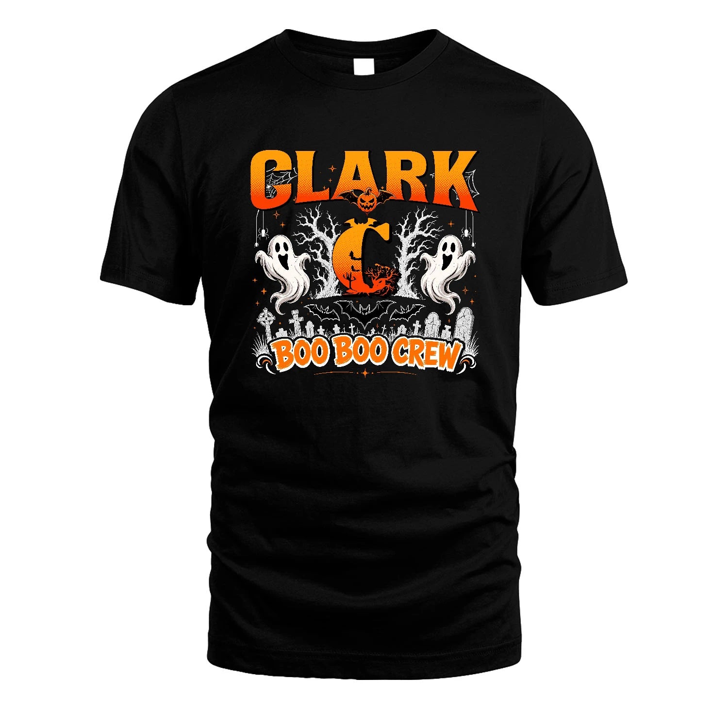 Boo Boo Crew Halloween Custom Name Shirt CLARK M1-28