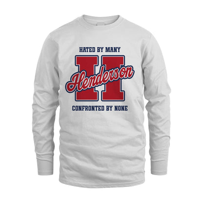 Hated By Many Confronted By None Personalized Name Shirt HENDERSON M1-8