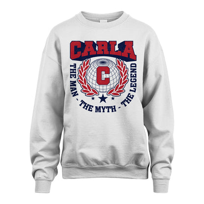 The Man The Myth The Legend Logo Shirt CARLA M1-30
