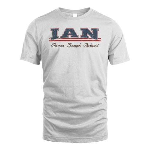 The Man The Myth The Legend Vintage Shirt IAN M1-6