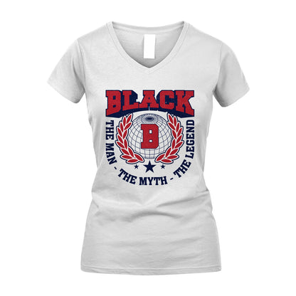 The Man The Myth The Legend Logo Shirt BLACK M1-30