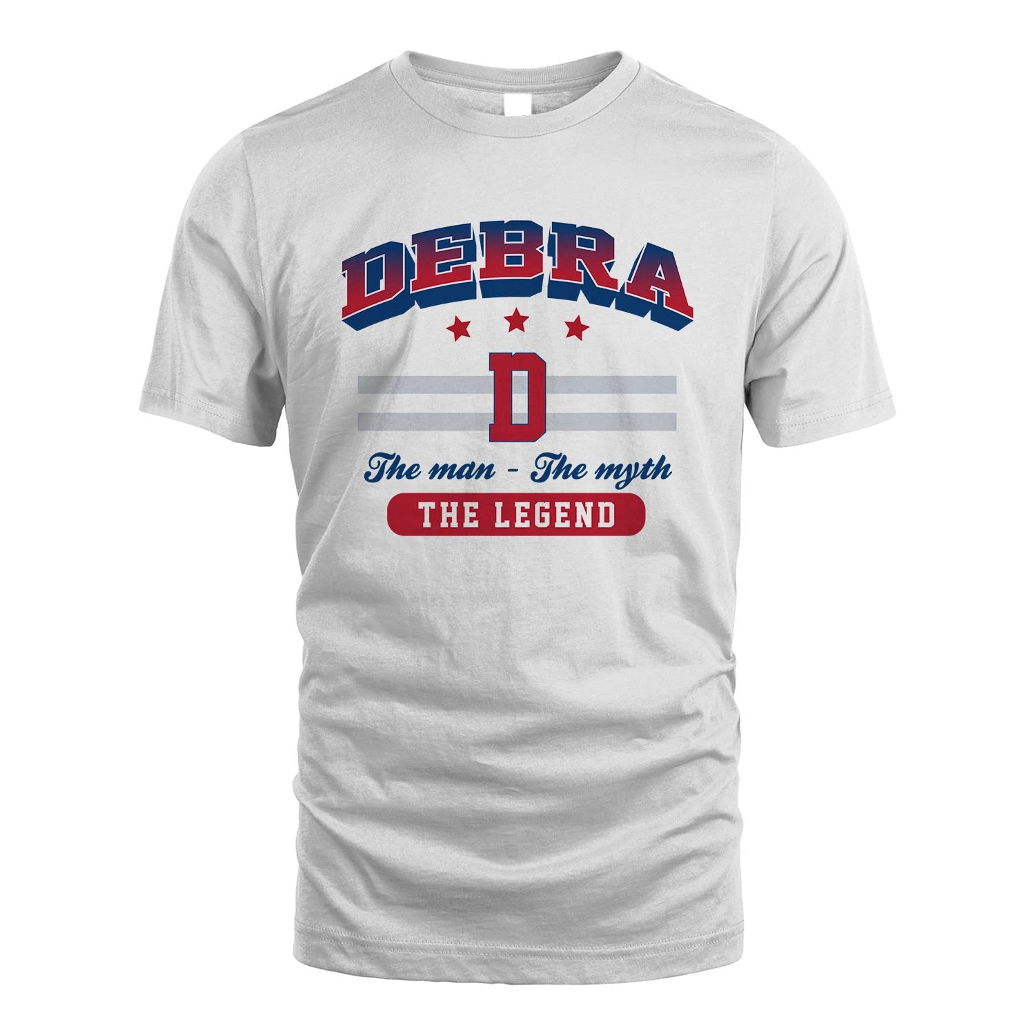 The Man The Myth The Legend With Your Name Shirt DEBRA M1-35