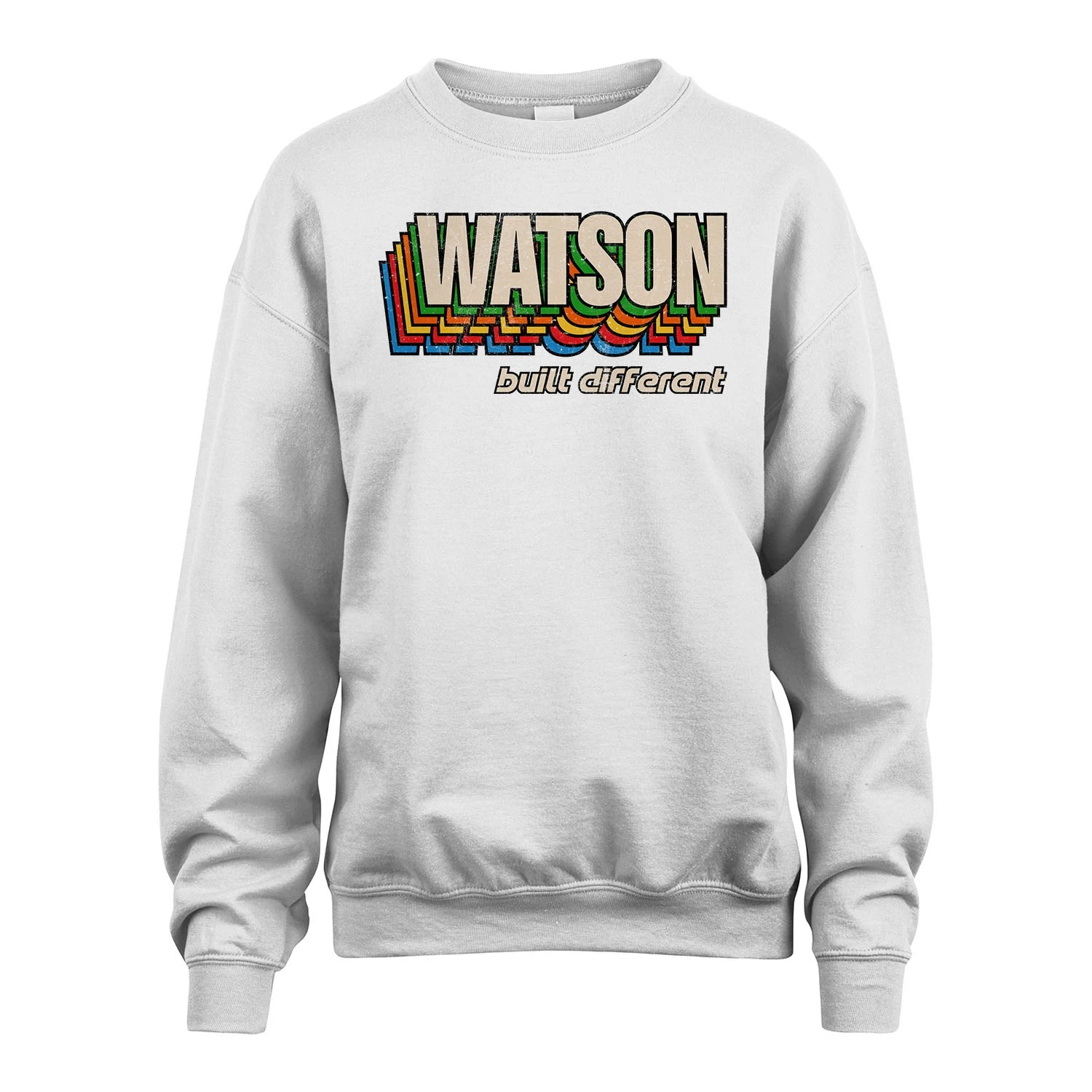 Your Name Built Different Retro Shirt WATSON M1-26