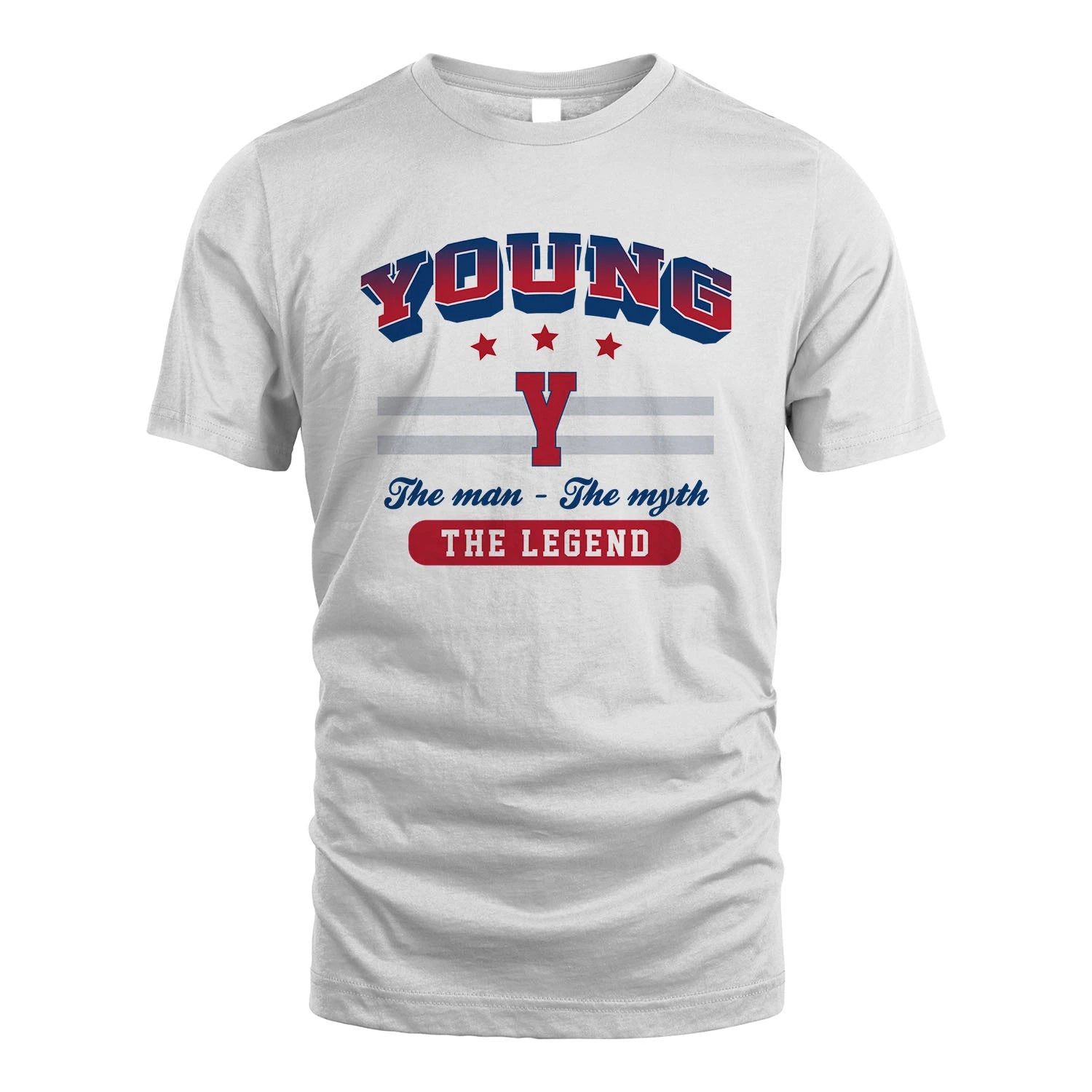 The Man The Myth The Legend With Your Name Shirt YOUNG M1-35
