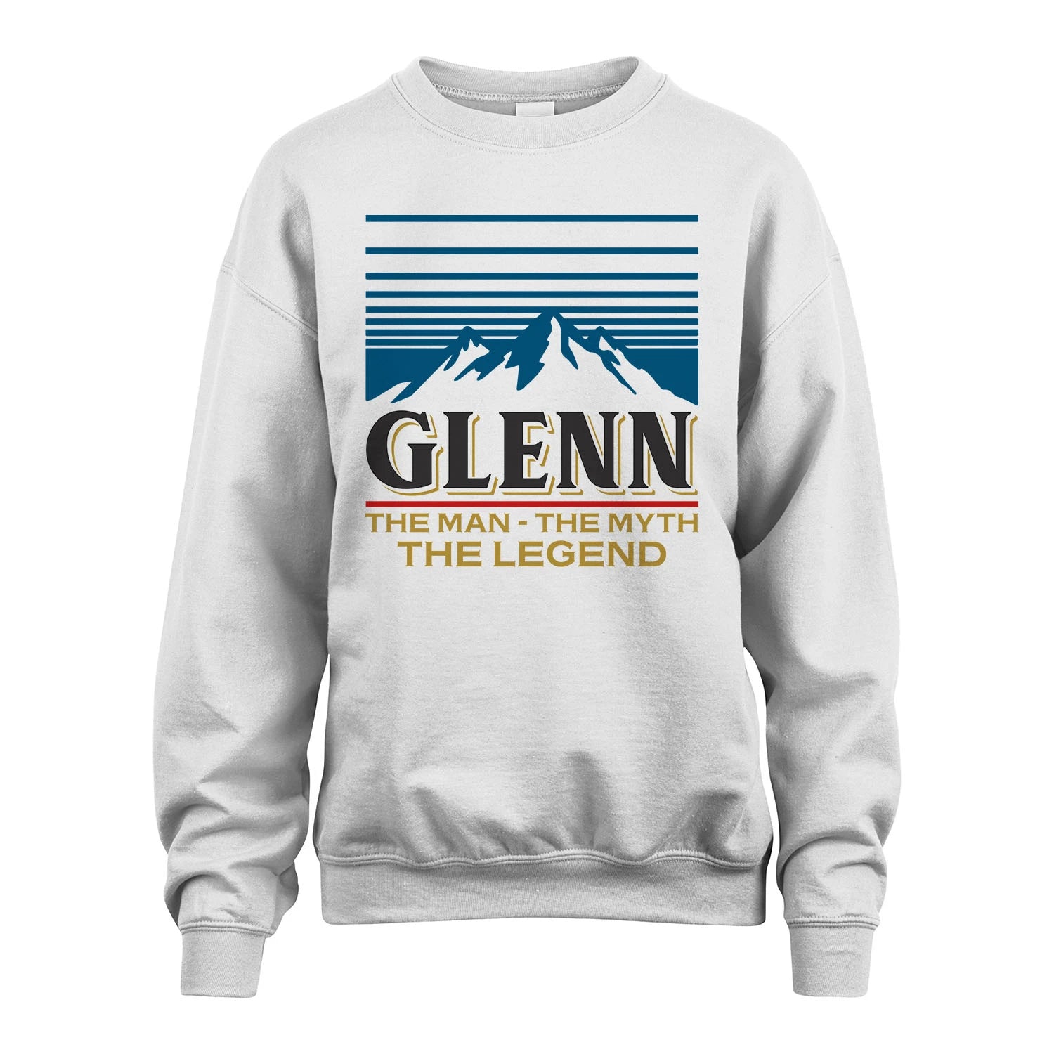 The Man The Myth The Legend Vintage Mountain Shirt GLENN M1-19
