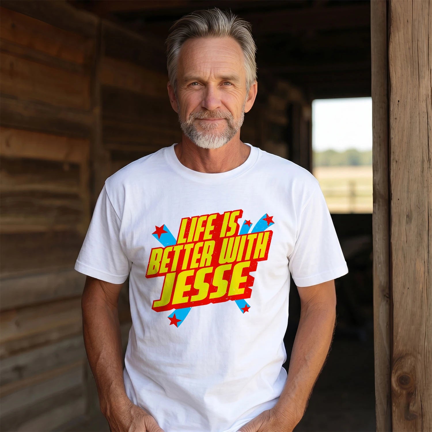 Life Is Better With Your Name Retro Shirt JESSE M1-18