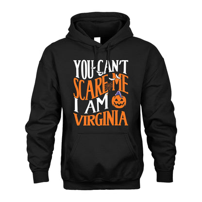 You Can't Scare Me I Am Funny Halloween Shirt VIRGINIA M1-45