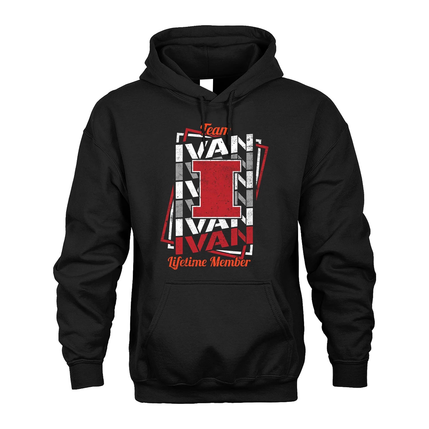 Team Your Name Lifetime Member Sporty Shirt IVAN M1-25