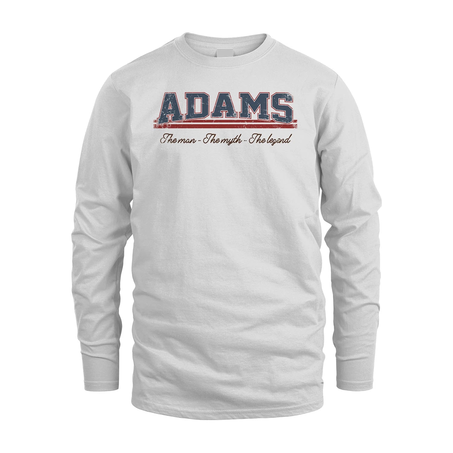 The Man The Myth The Legend Vintage Shirt ADAMS M1-6