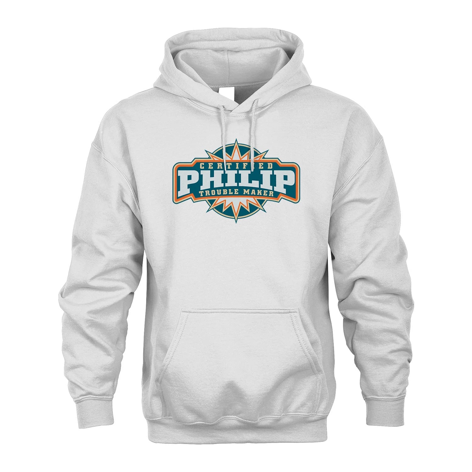 Certified Your Name Trouble Maker Shirt PHILIP M1-36