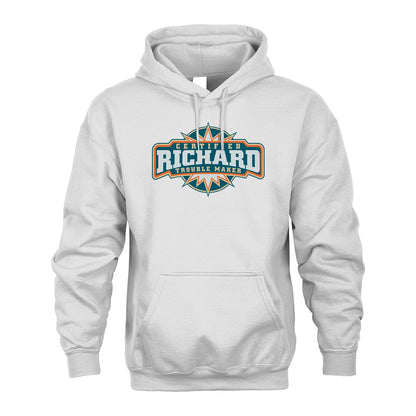 Certified Your Name Trouble Maker Shirt RICHARD M1-36