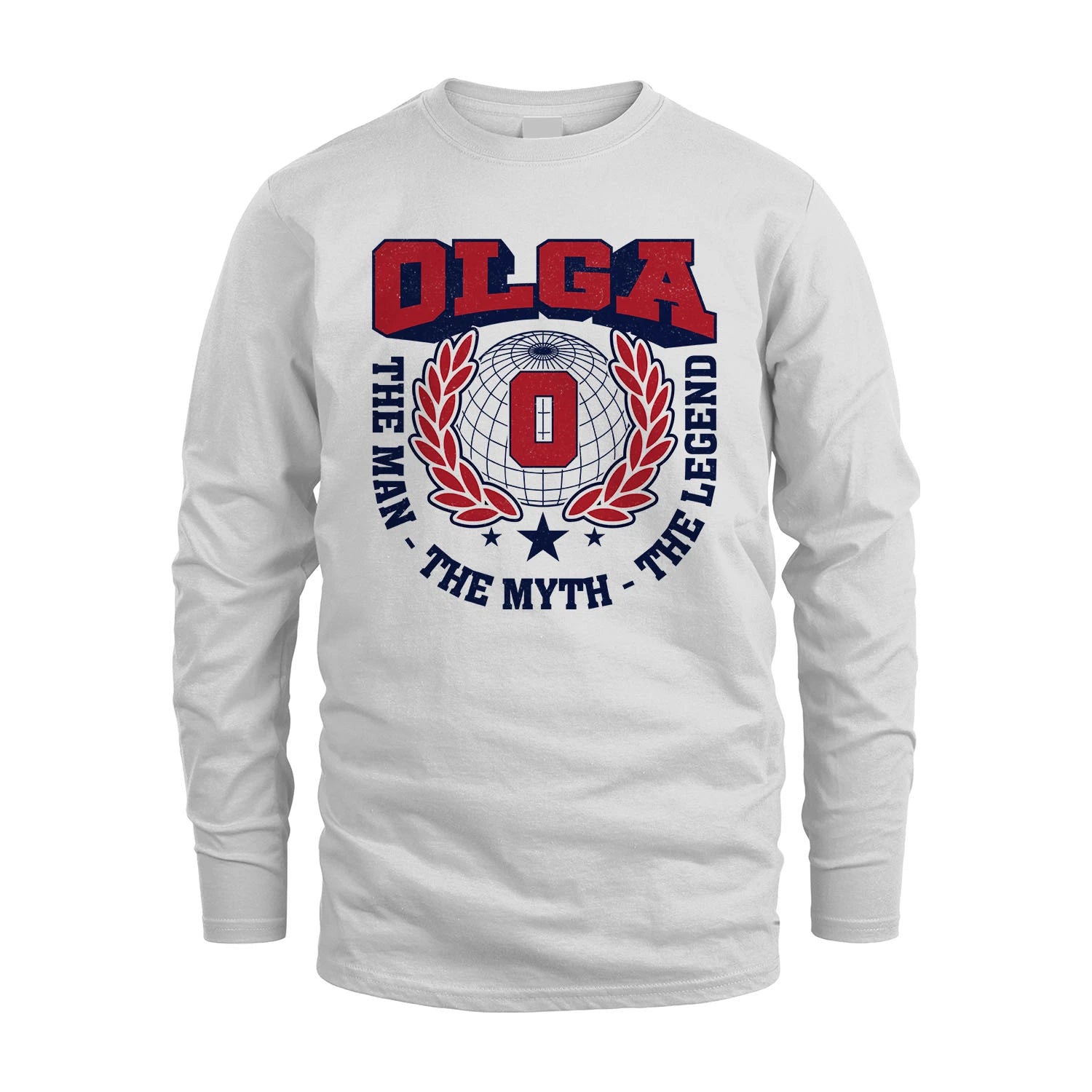 The Man The Myth The Legend Logo Shirt OLGA M1-30