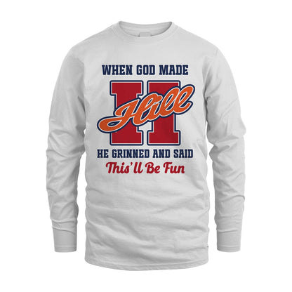 God Made Your Name Custom Shirt HILL M1-16