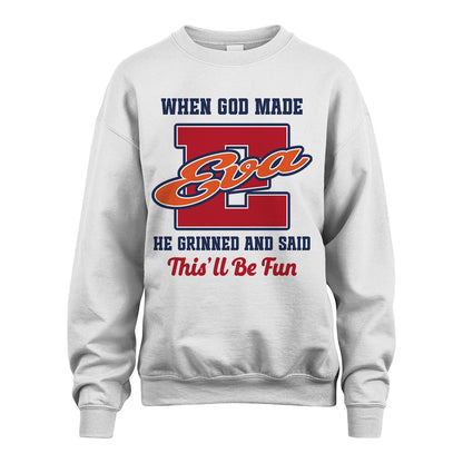 God Made Your Name Custom Shirt EVA M1-16