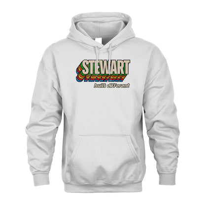 Your Name Built Different Retro Shirt STEWART M1-26