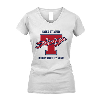 Hated By Many Confronted By None Personalized Name Shirt TONY M1-8