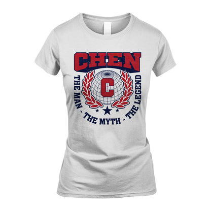 The Man The Myth The Legend Logo Shirt CHEN M1-30