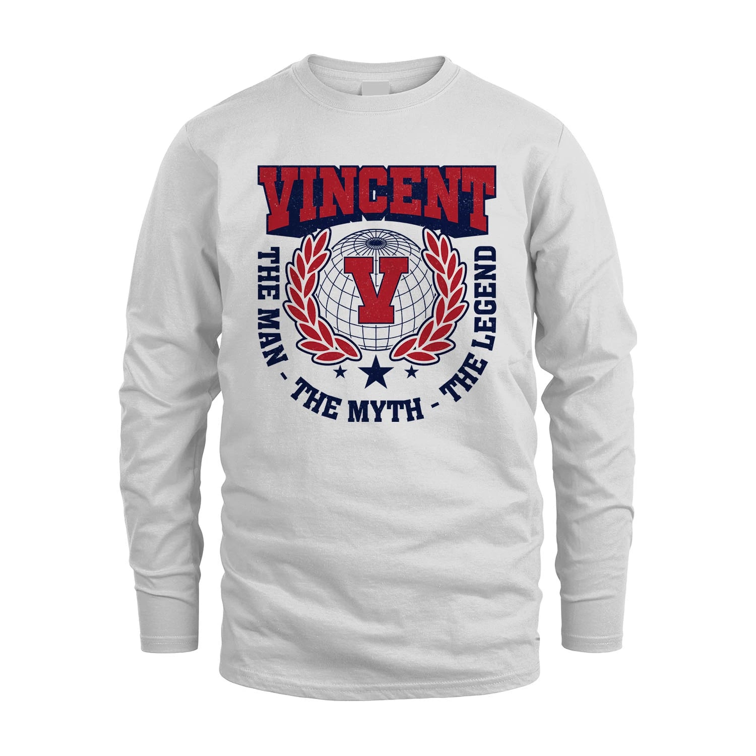 The Man The Myth The Legend Logo Shirt VINCENT M1-30