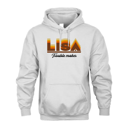 Your Name Trouble Maker Funny Shirt LISA M1-34