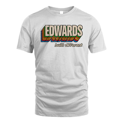 Your Name Built Different Retro Shirt EDWARDS M1-26