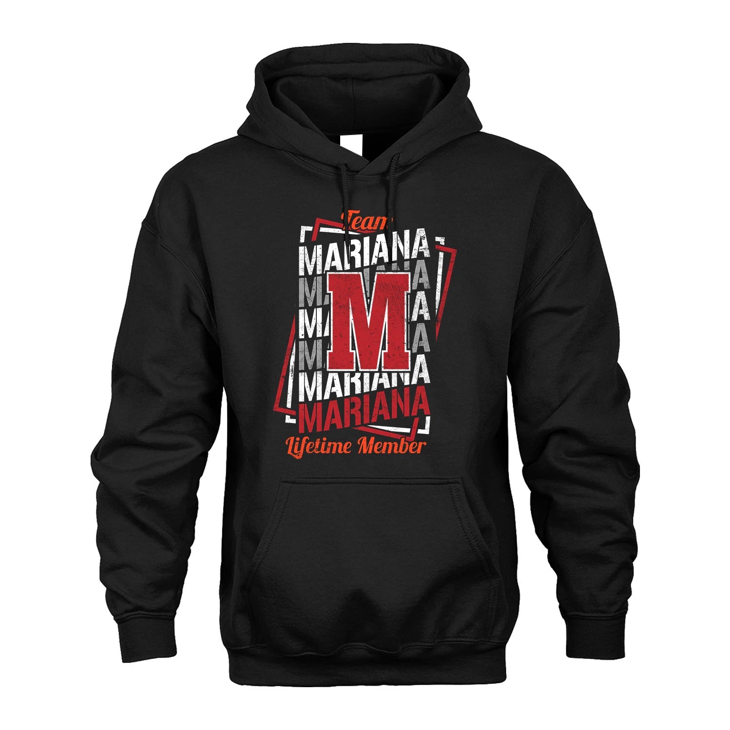 Team Your Name Lifetime Member Sporty Shirt MARIANA M1-25