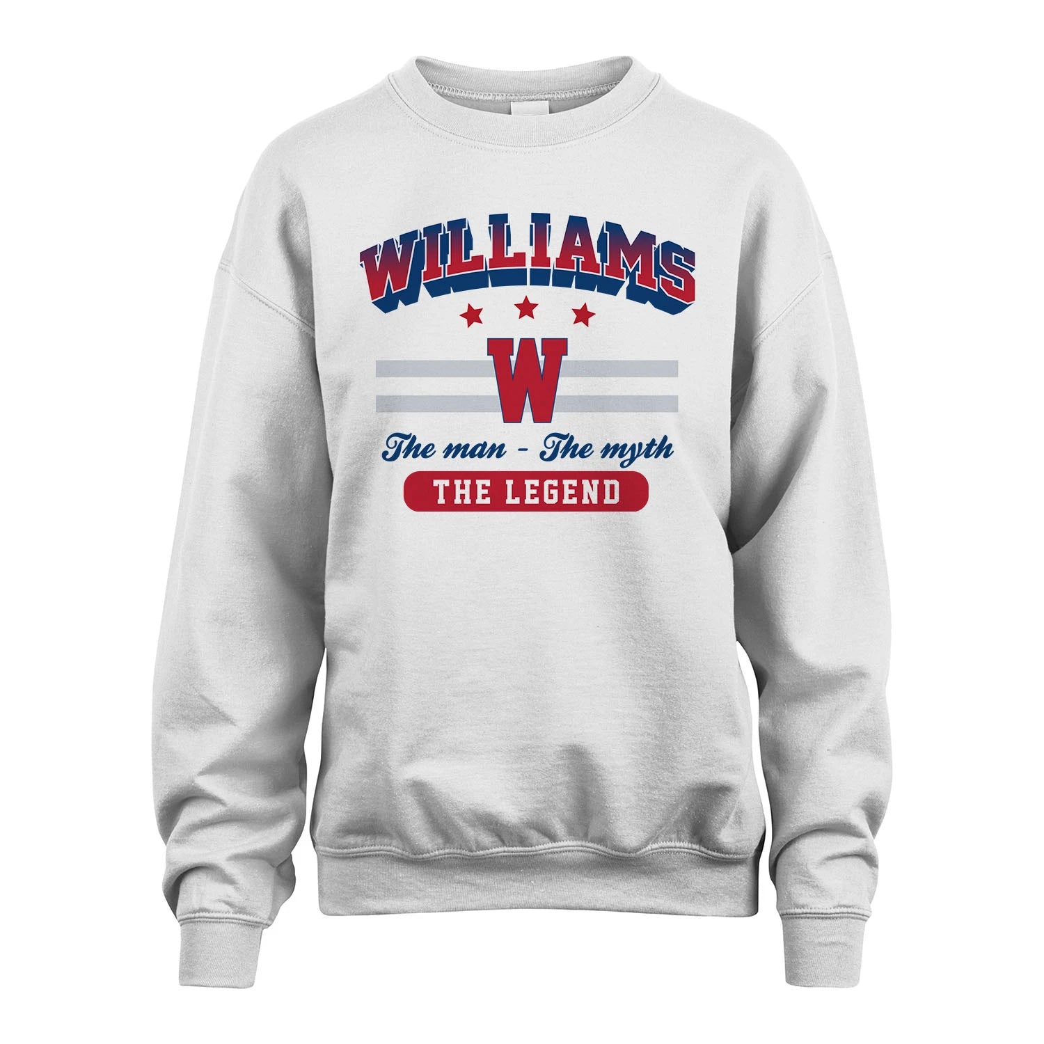The Man The Myth The Legend With Your Name Shirt WILLIAMS M1-35