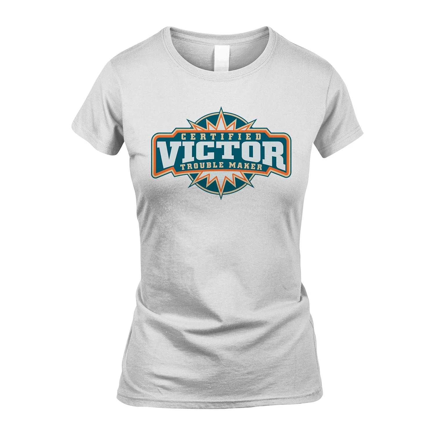 Certified Your Name Trouble Maker Shirt VICTOR M1-36