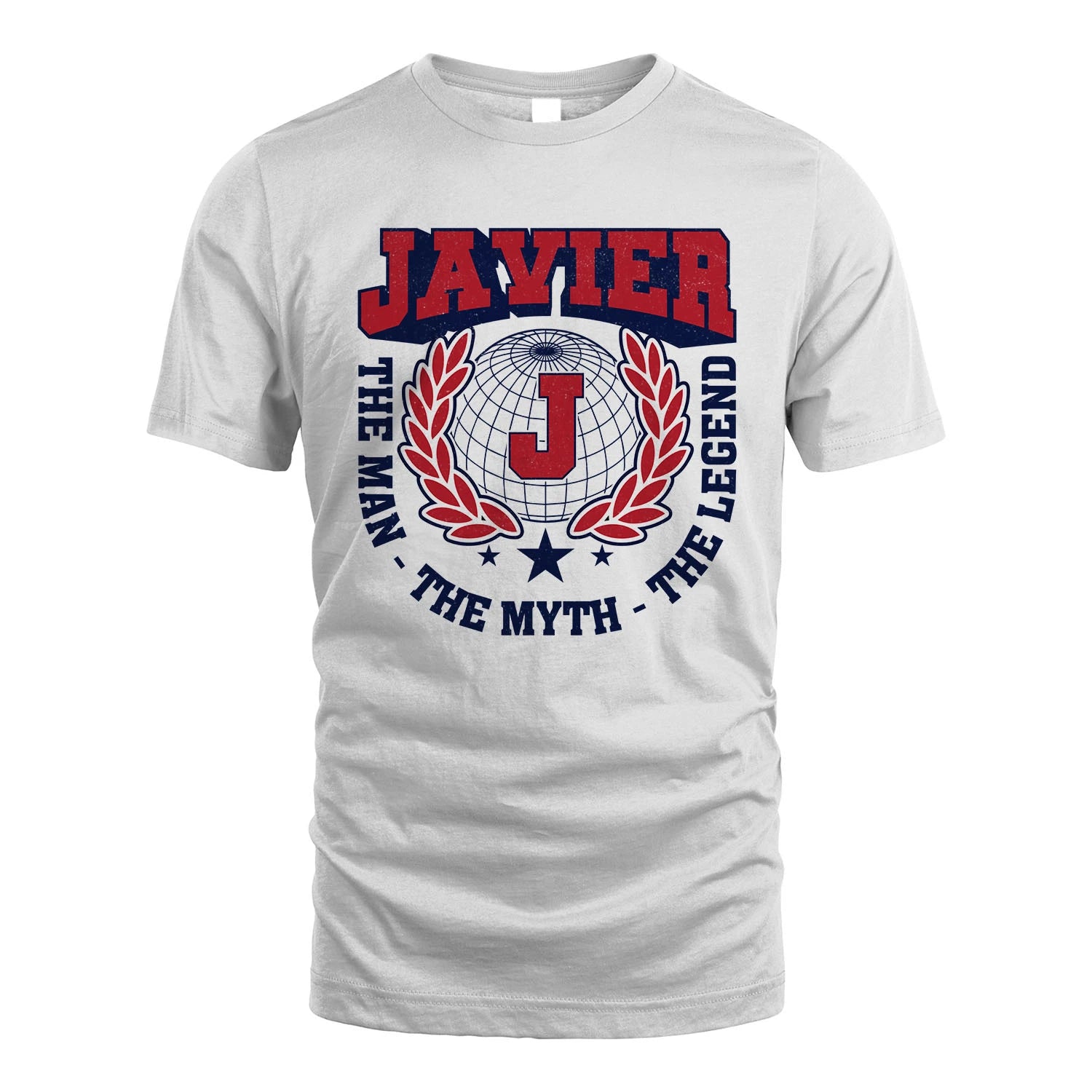 The Man The Myth The Legend Logo Shirt JAVIER M1-30