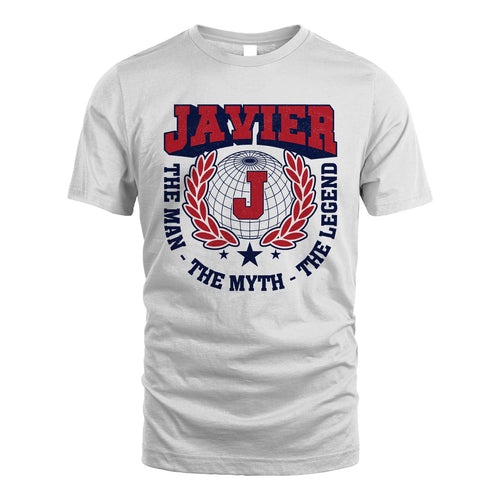 The Man The Myth The Legend Logo Shirt JAVIER M1-30