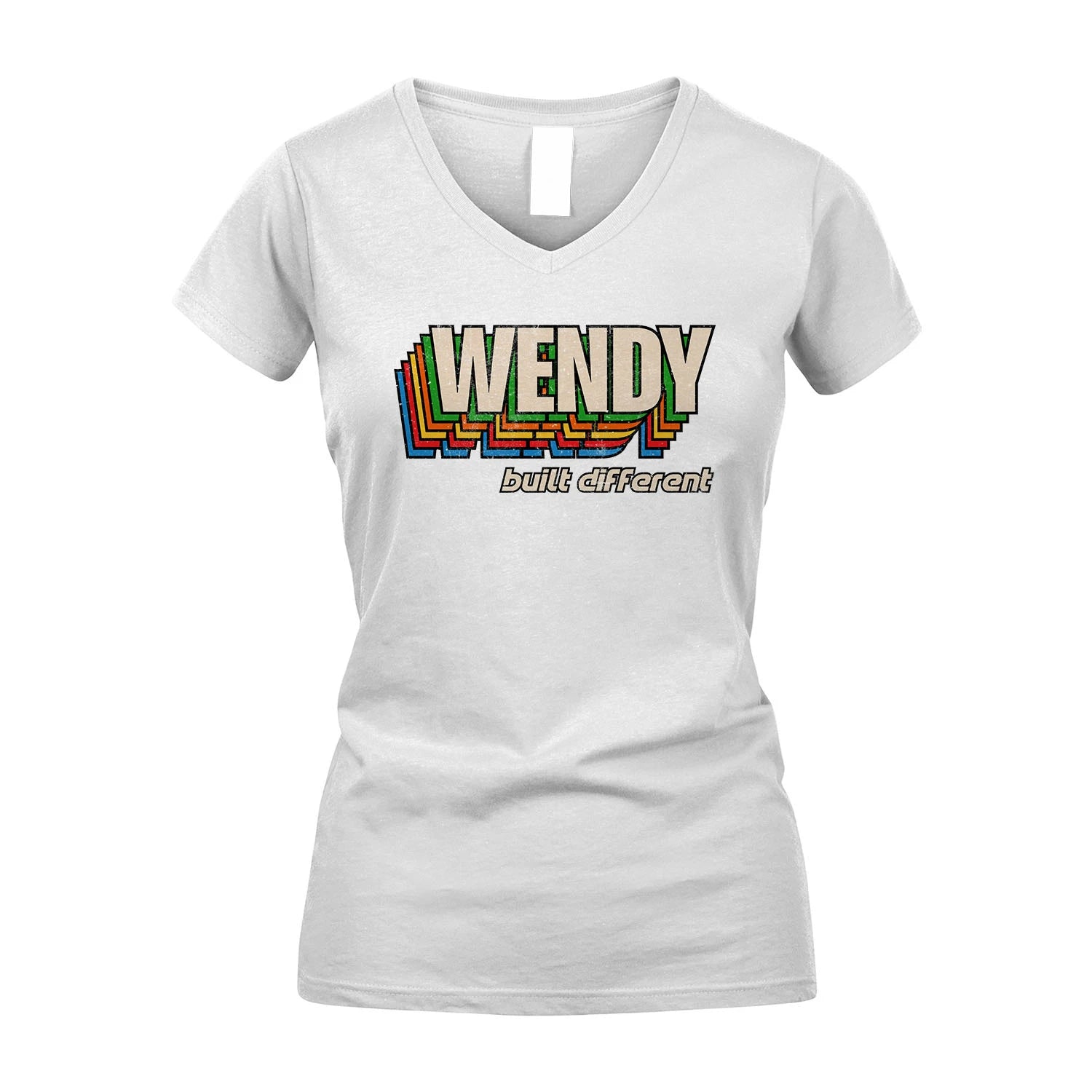 Your Name Built Different Retro Shirt WENDY M1-26