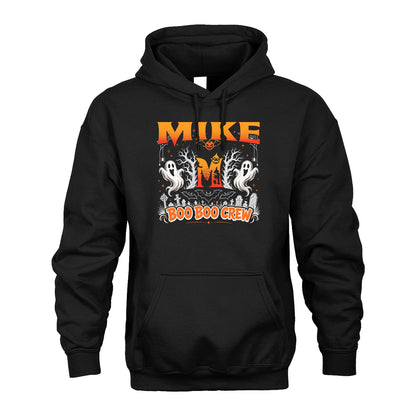 Boo Boo Crew Halloween Custom Name Shirt MIKE M1-28