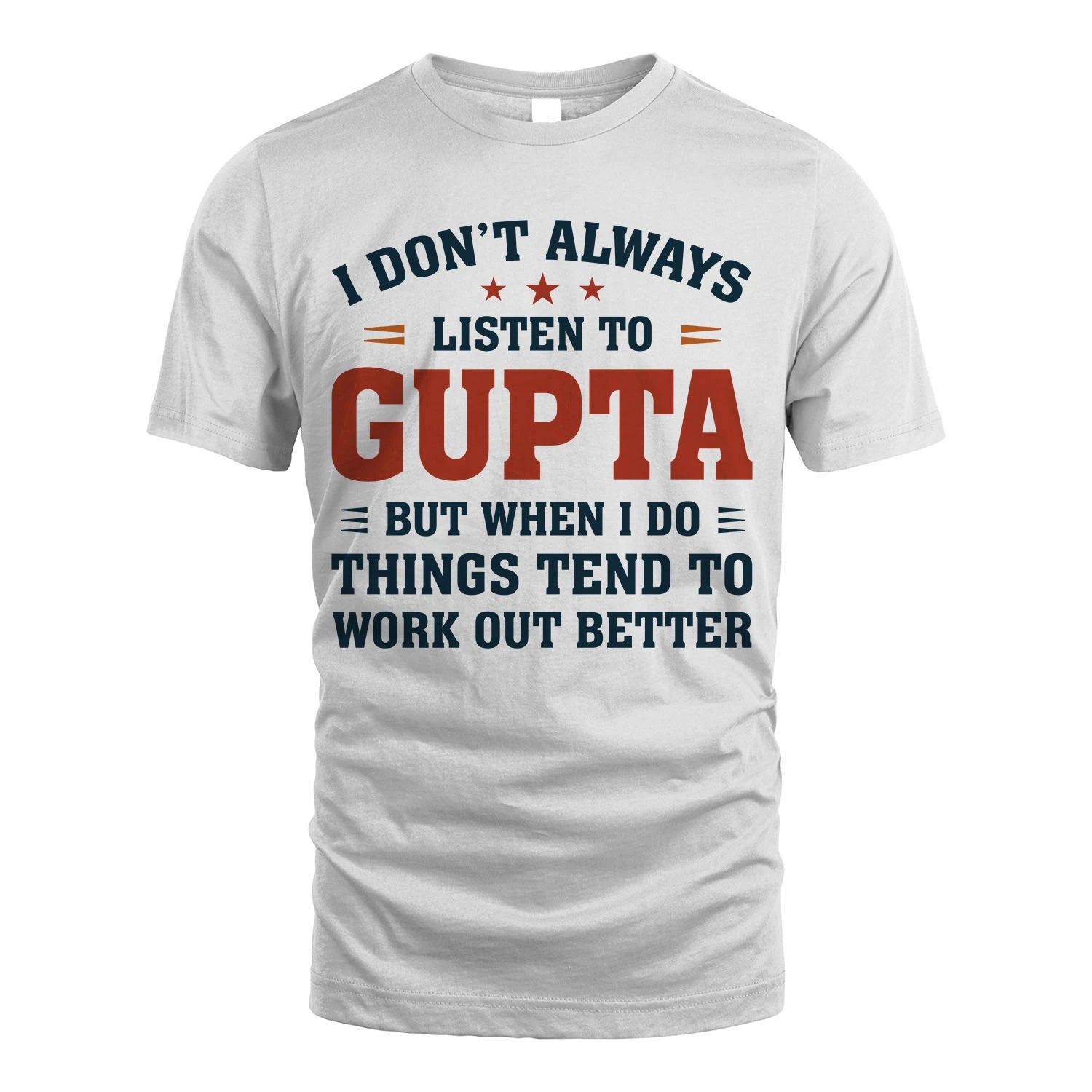 I Don't Always Listen To... GUPTA M1-2