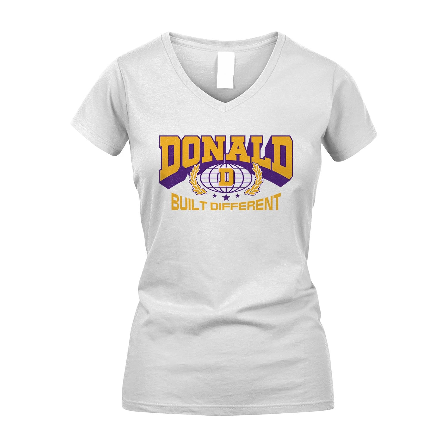 Your Name Built Different Sporty Shirt DONALD M1-32