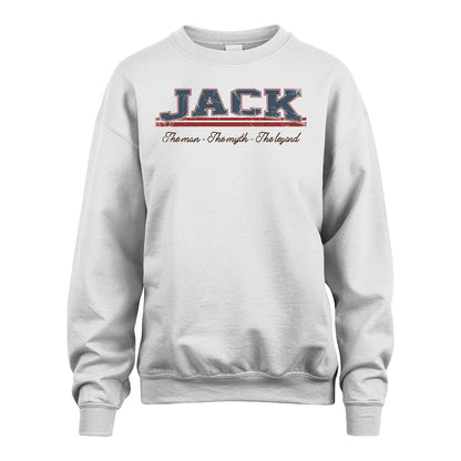 The Man The Myth The Legend Vintage Shirt JACK M1-6